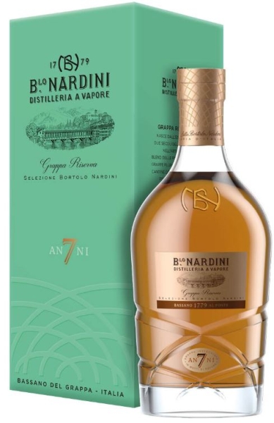 Image sur Nardini Grappa Riserva Selezione 7 anni 45° 0.7L